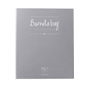 libro infantil historias y recuerdos (carpeta de anillas), gris