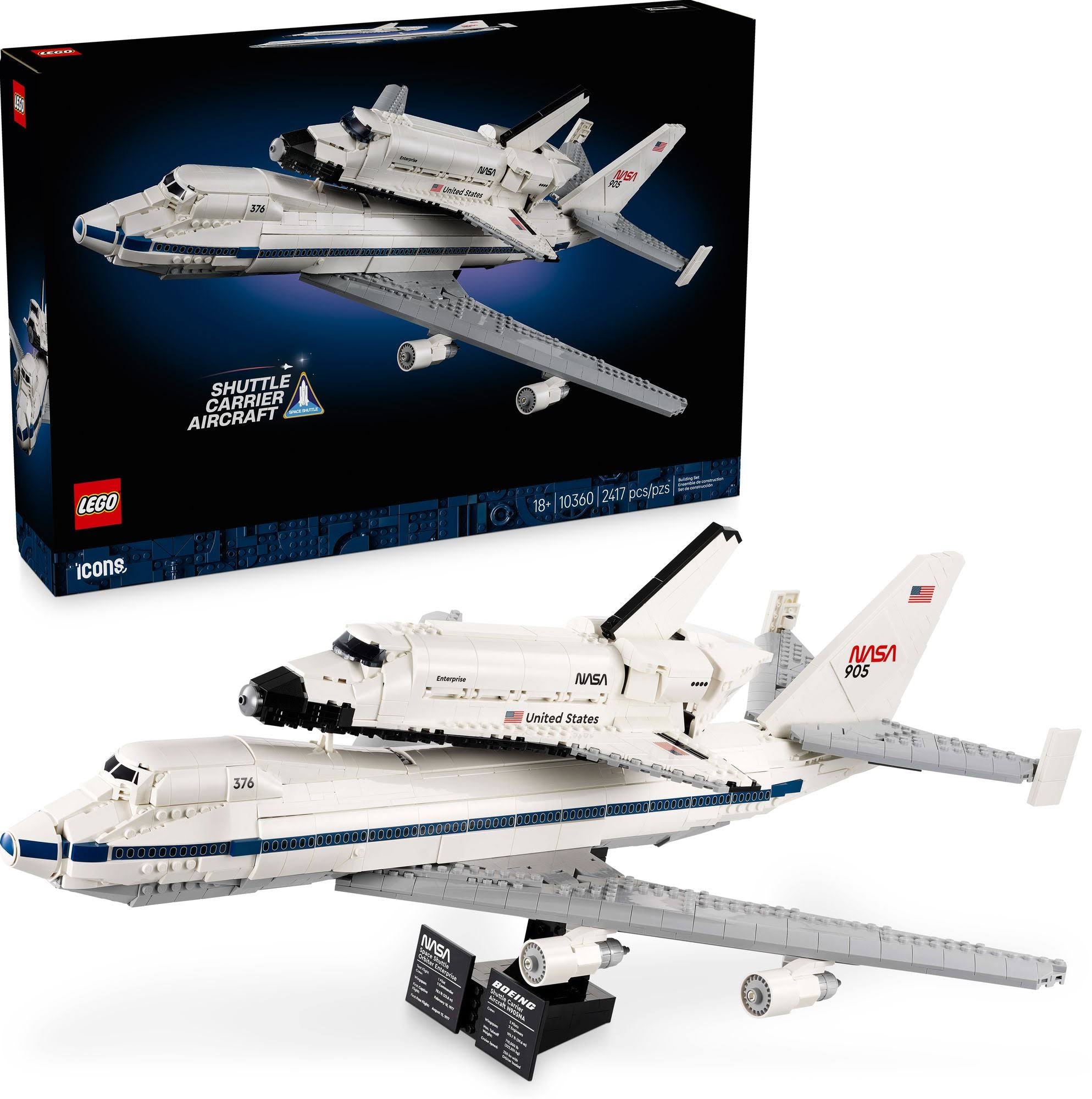 lego transportador de shuttle