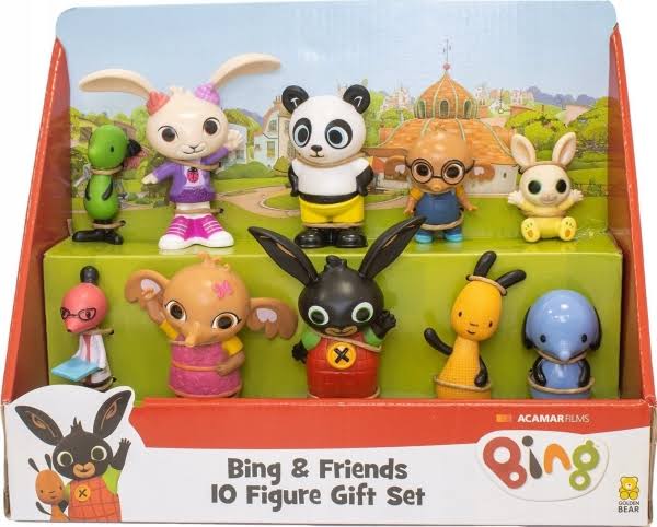 set figuras de acción bing friends 10 personajes idea regalo