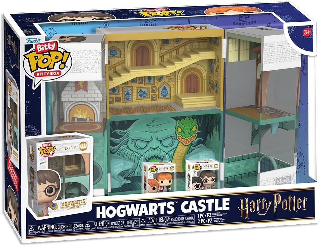 figura coleccionable funko pop castillo hogwarts harry potter
